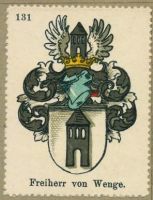 Wappen Freiherr von Wenge