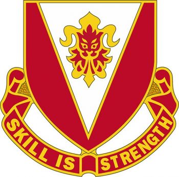 Arms of 293rd Engineer Battalion, US Army