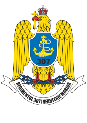 307th Marine Infantry Regiment, Romanian Navy.png