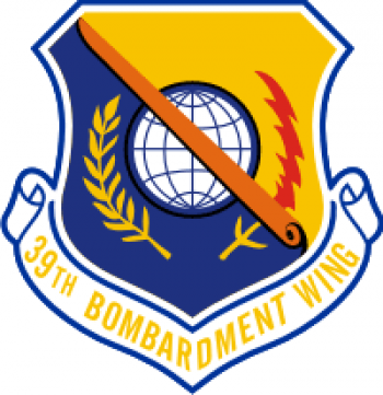 Coat of arms (crest) of 39th Air Base Wing, US Air Force