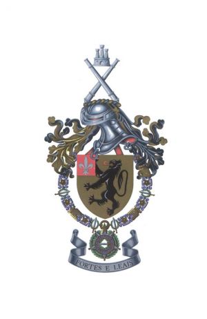 Coat of arms (crest) of the Artillery Regiment No 4, Portuguese Army