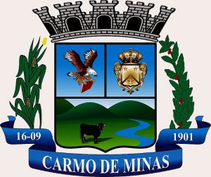 Arms (crest) of Carmo de Minas