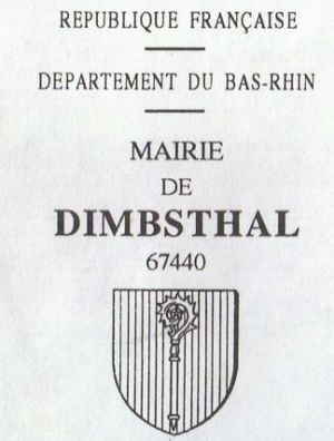 Blason de Dimbsthal