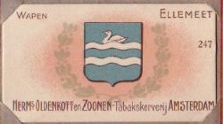 Wapen van Ellemeet/Arms of Ellemeet