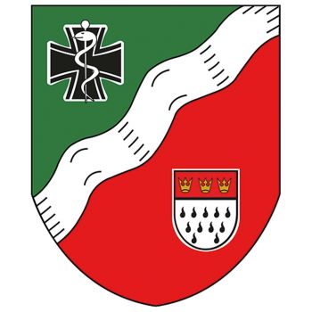 Coat of arms (crest) of the Medical Support Center Köln-Wahn, Germany