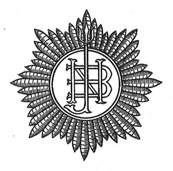 Coat of arms (crest) of the Narayan Guards, Cooch Behar