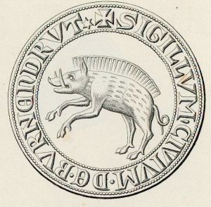 Seal of Porrentruy