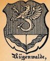 Wappen von Rügenwalde/ Arms of Rügenwalde