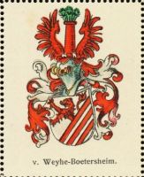 Wappen von Weyhe-Boetersheim