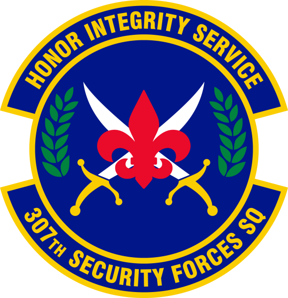 File:307th Security Forces Squadron, US Air Force.png