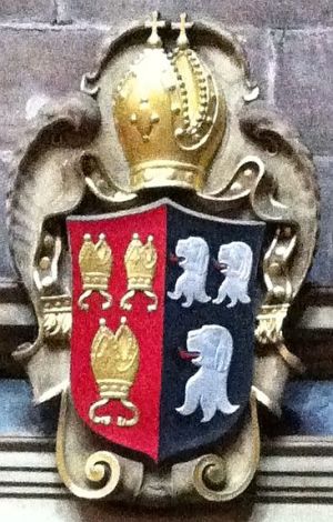 Arms (crest) of George Hall