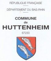 Blason d'Huttenheim/Arms (crest) of Huttenheim