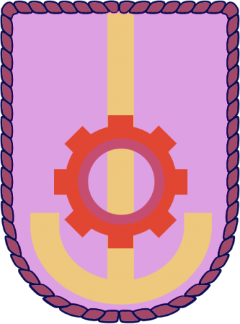 Coat of arms (crest) of the Naval Shipyard, Israeli Navy