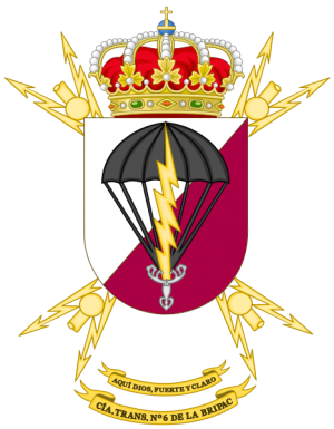 Signal Company No 6 of the Parachute Brigade, Spanish Army.png