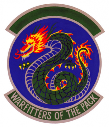 Coat of arms (crest) of the 8th Equipment Maintenance Squadron, US Air Force