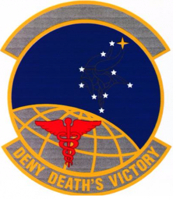Coat of arms (crest) of the 934th Aeromedical Evacuation Squadron, US Air Force