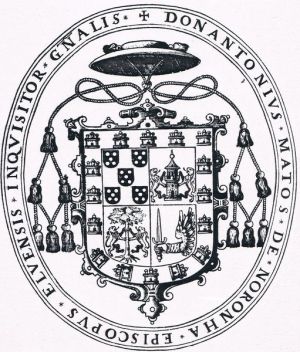 Arms of António Matos de Noronha