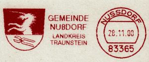 Wappen von Nußdorf (Chiemgau)