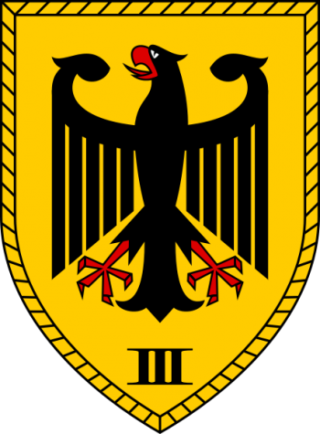 Coat of arms (crest) of III Corps, German Army
