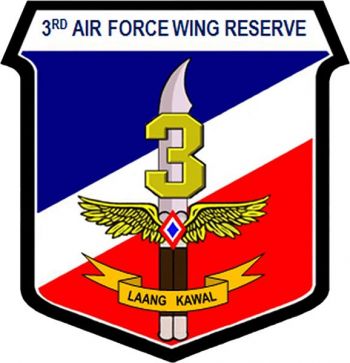 Coat of arms (crest) of the 3rd Air Force Wing (Reserve), Philippine Air Force
