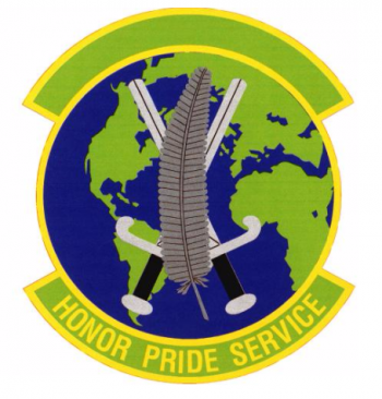 Coat of arms (crest) of the 917th Logistics Support Squadron, US Air Force