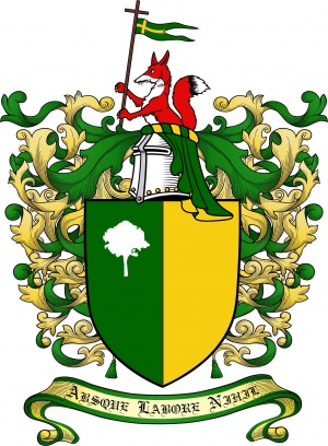 Coat of arms (crest) of Oskar Aanmoen