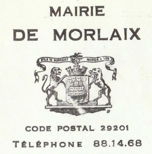 Blason de Morlaix/Coat of arms (crest) of {{PAGENAME