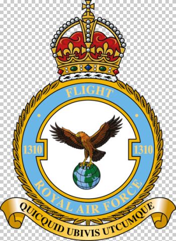 Coat of arms (crest) of No 1310 Flight, Royal Air Force