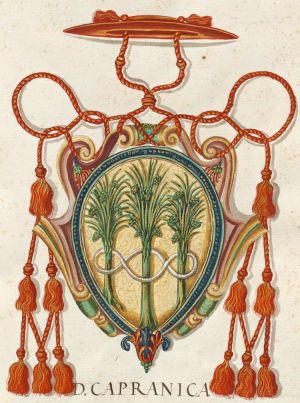 Arms (crest) of Angelo Capranica