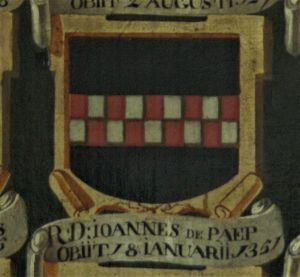 Arms of Joannes Paep I