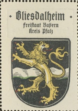 Wappen von Bliesdalheim/Coat of arms (crest) of Bliesdalheim