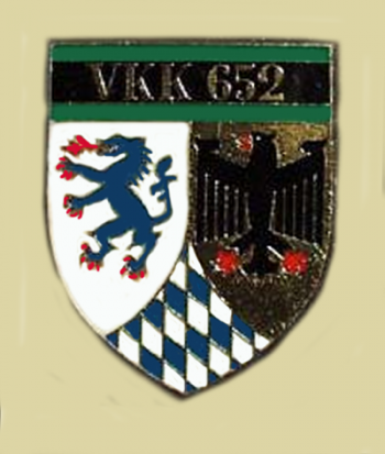 Blason de District Defence Command 652, German Army/Arms (crest) of District Defence Command 652, German Army