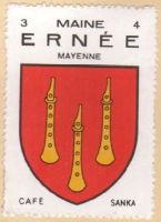 Blason d'Ernée / Arms of Ernée