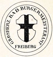 Siegel von Freiburg im Breisgau