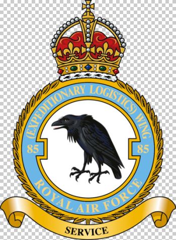 Coat of arms (crest) of the No 85 Expeditionary Logistics Wing, Royal Air Force