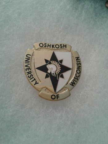 Arms of University of Wisconsin at Oshkosh Reserve Officer Training Corps, US Army