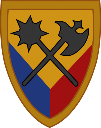 Coat of arms (crest) of 194th Armored Brigade, US Army