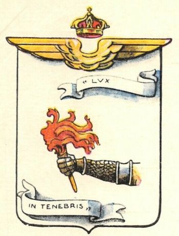 Coat of arms (crest) of the 121st Reconnaissance Squadron, Regia Aeronautica