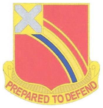 Coat of arms (crest) of 246th Field Artillery Regiment, Virginia Army National Guard