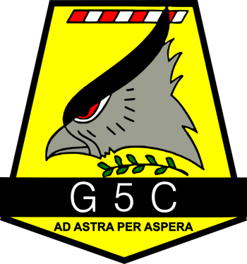 Coat of arms (crest) of the 5th Fighter Group, Air Force of Argentina