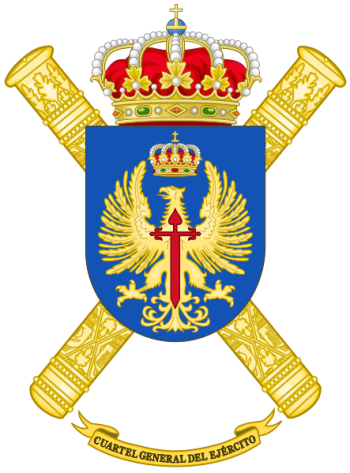 Coat of arms (crest) of the Army Headquarters, Spanish Army