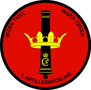 I Artillery Battalion, The Danish Artillery Regiment, Danish Army.png