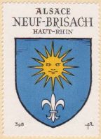 Blason de Neuf-Brisach/Arms (crest) of Neuf-Brisach