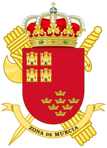Arms of V Zone - Murcia Region, Guardia Civil