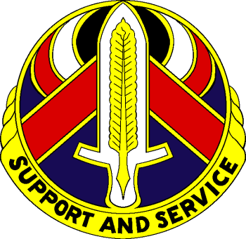 Arms of 328th Personnel Service Battalion, US Army