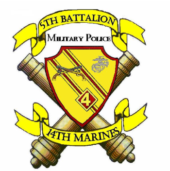 Coat of arms (crest) of the 5th Battalion, 14th Marines, USMC