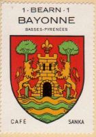 Blason de Bayonne/Arms (crest) of Bayonne
