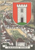 Arms (crest) of Krásná Hora nad Vltavou