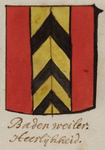 Coat of arms (crest) of Lordship Badenweiler