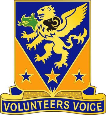 Coat of arms (crest) of 107th Aviation Regiment, Tennessee Army National Guard